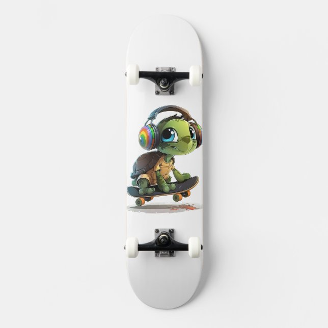 Skateboard Schildkröte Custom Skateboard (Vorderseite)