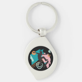 Skateboard Schlüsselanhänger