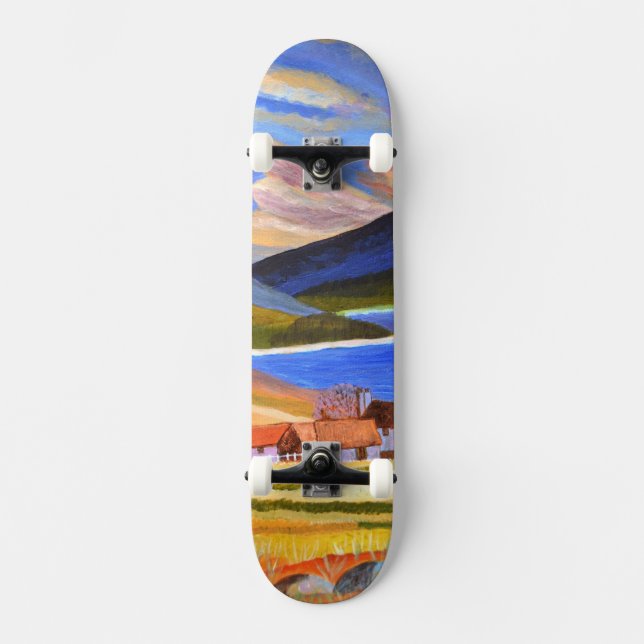 Skateboard Scottish Highlands (Vorderseite)