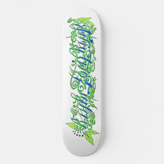Skateboard script 5280 en vert et bleu