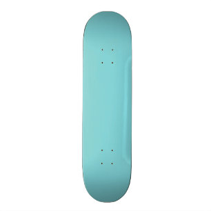 Skateboard Seashore Blue Personnalisé Aqua Arrière - plan Tur