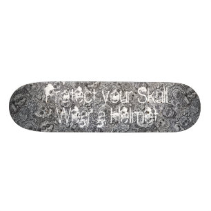 Skateboard Sécurité de crânes de sucre