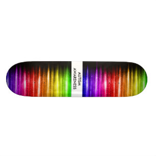 Skateboard Sensibilisation sur l'autisme