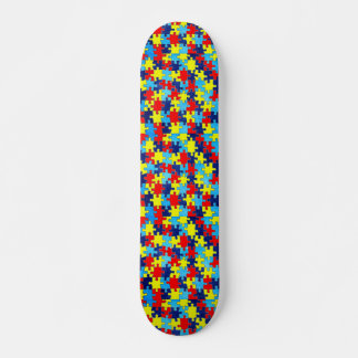 Skateboard Sensibilisation sur l'autisme-Puzzle par Shirley T