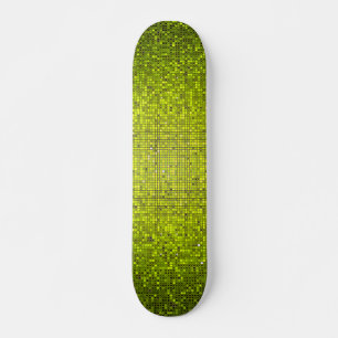 Skateboard Séquence de Parties scintillant de chaux Disco Old