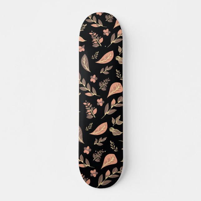 Skateboard Série de conception de fleurs (Devant)