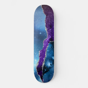 Skateboard Série Galaxie Agate Design 16