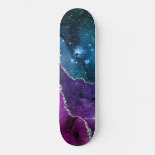 Skateboard Série Galaxie Agate Design 23 