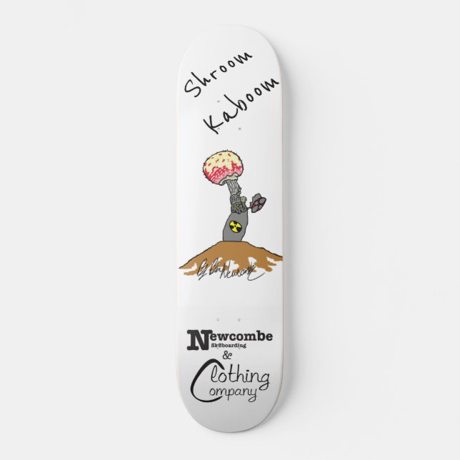 Skateboard Shroom Kaboom (Recto)