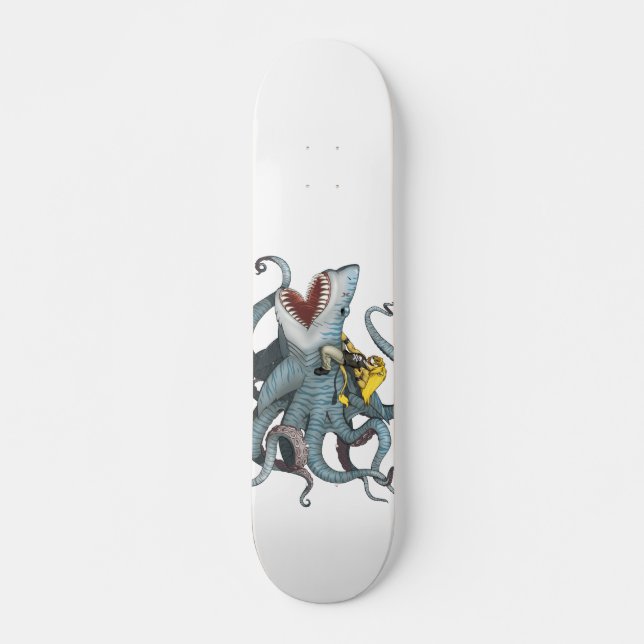 Skateboard Sid montant la plate-forme de planche à roulettes (Devant)
