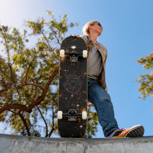 Skateboard Sigil de Géométrie Sacrée
