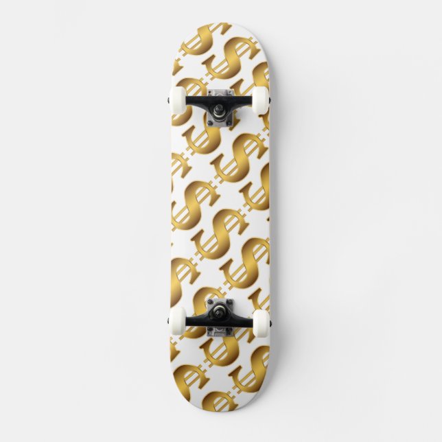 Skateboard Signe dollar (Recto)