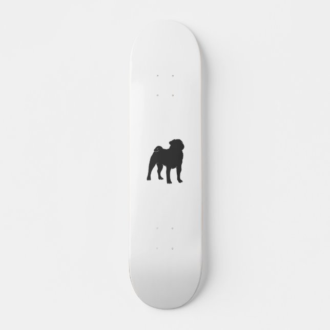 Skateboard Silhouette carlin - Choisir la couleur arrière - p (Devant)