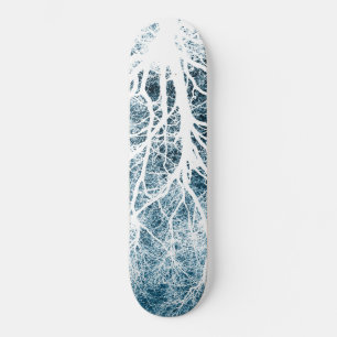 Skateboard Silhouette de l'arbre