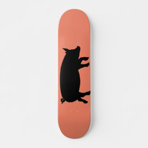 Skateboard Silhouette de porc