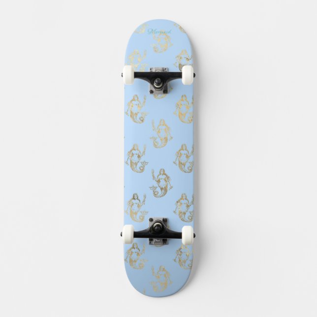 Skateboard Sirène (Recto)