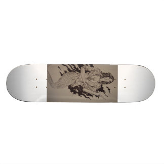 Skateboard sirène militairy