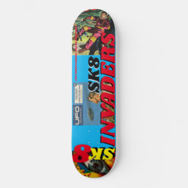 Skateboard SK8 INVADERS JMT 8 Patinage de 1/4 po