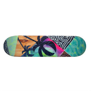 Skateboard Skate board tropical