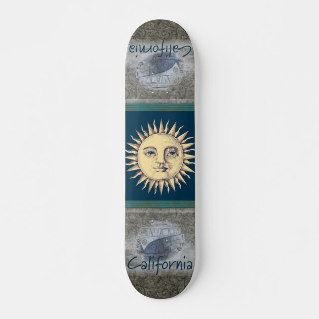 Skateboard Skate de Californie (Devant)