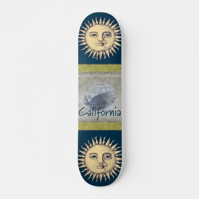 Skateboard Skate de Californie (Devant)