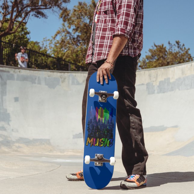 Skateboard Skate de conception musicale (Extérieur 2)