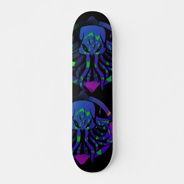 Skateboard Skate de Cthulhu (Devant)