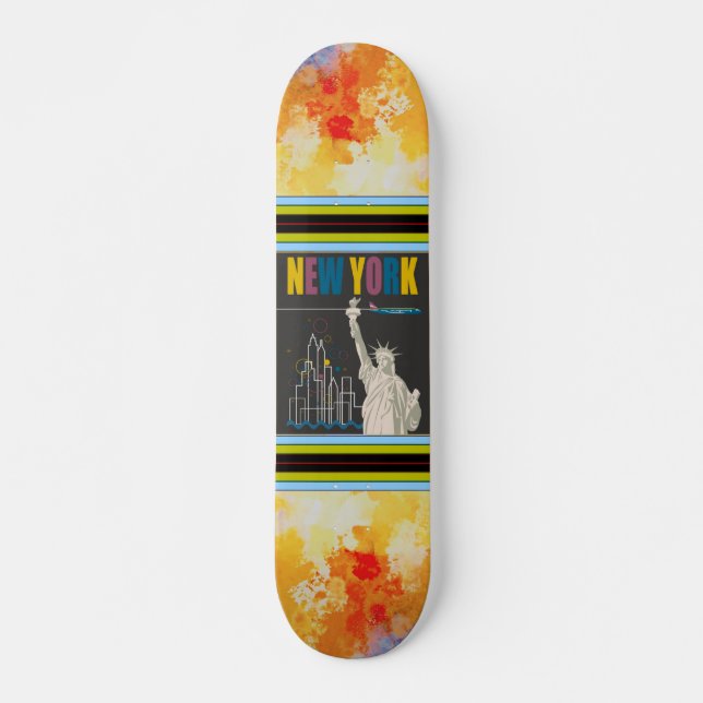 Skateboard Skate de New York (Devant)