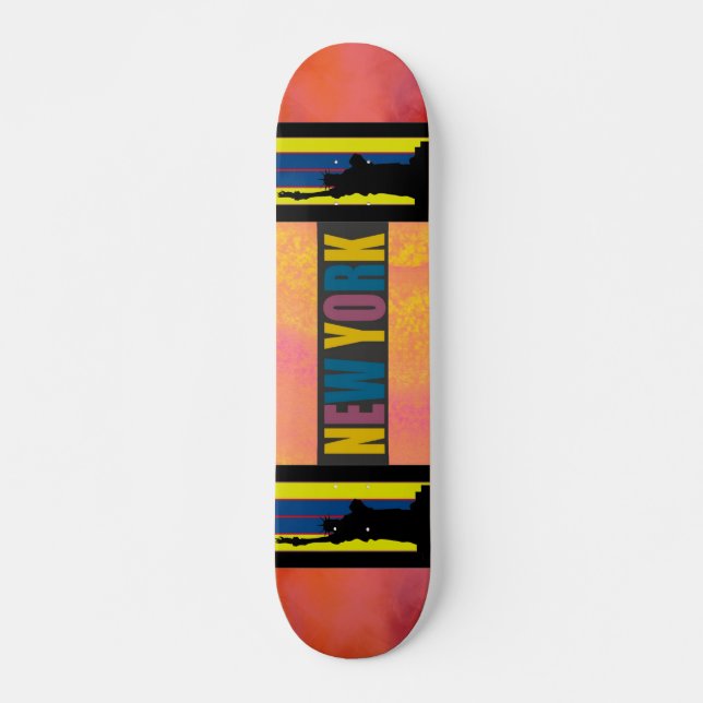 Skateboard Skate de New York (Devant)
