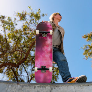 Skateboard Skate de nuit Sky Pink Flare