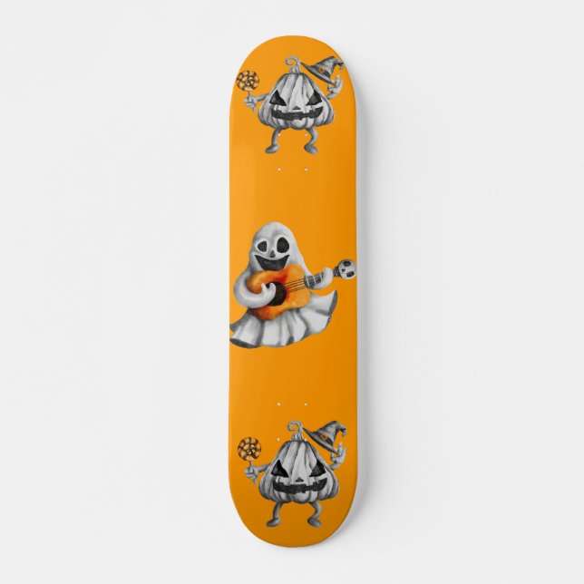 Skateboard skate de partie d'halloween (Devant)