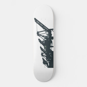 Skateboard Skate de San Pedro Harbour Cranes