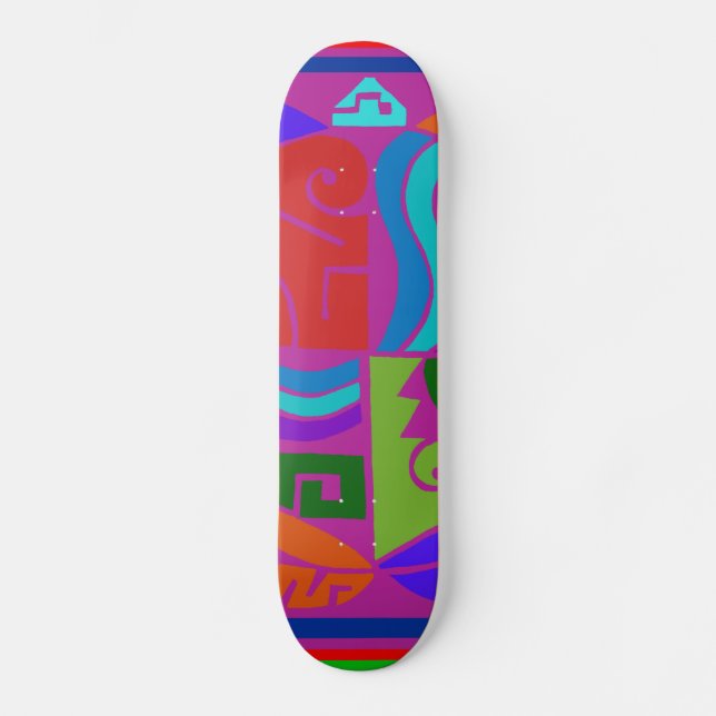Skateboard Skate de Tortuga Sud-Ouest (Recto)