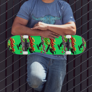 Skateboard skate des années 90 jusqu'à la Saint-Valentin