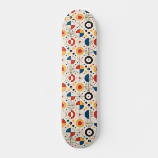 Skateboard Skate diseño geométrico