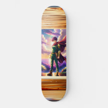 Skate Exclusivo: Herói Anime