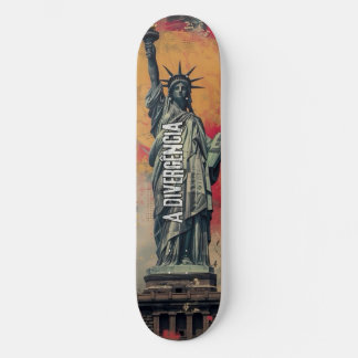 Skateboard Skate New York A Divergência