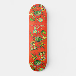 Skateboard Skate Plante Hallucinogène