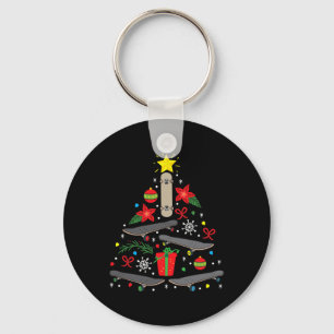 Skateboard Skate Weihnachtsbaumschmuck Lustiges Gi Schlüsselanhänger