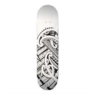 Skateboard Skateboarddeck tribal mélangé de conception de