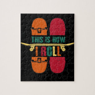 Skateboard Skateboarder-Geschenk Funny