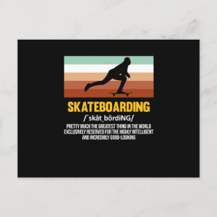Skateboard Skateboarder-Skateboard Einladungspostkarte