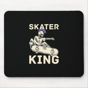 Skateboard Skateboarder - Skateboarden Skate-König Mousepad