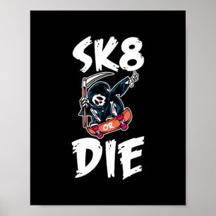 Skateboard Skateboarder - Skateboardfahren Skater Poster