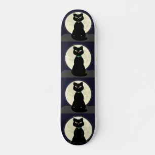 SKATEBOARD SKATEBOARDS BLACK CHAT LÉGER
