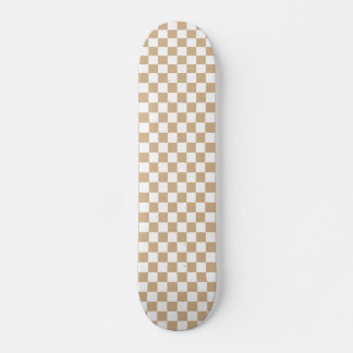 Skateboard Skateboards Checker Motif-noir et blanc