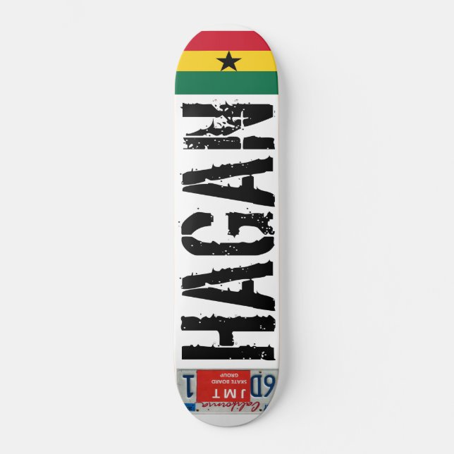 SKATEBOARD SKATEBOARDS HAGAN / JMT USA (APRECIATION DU VENTIL (Recto)