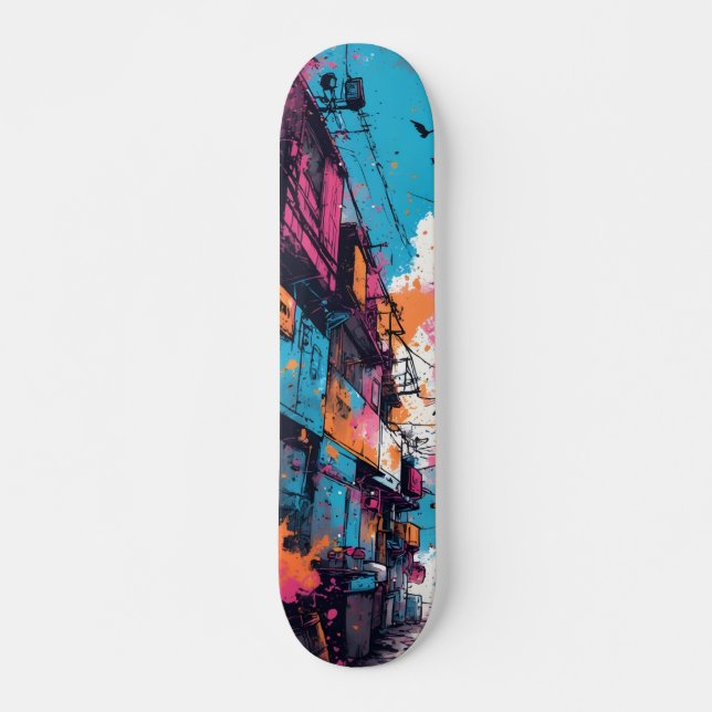 Skateboard Skateboards Neon Pulse : Illuminez votre chemin av (Devant)