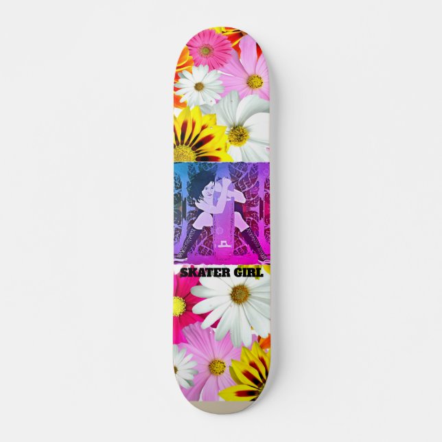 SKATEBOARD SKATER GIRL SKATEBOARDS (Devant)