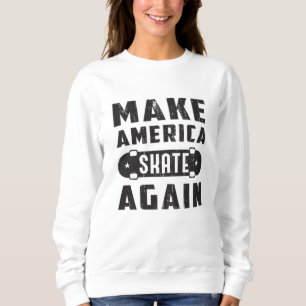 Skateboard Skater Skateboarder Halfpipe - Geschenk Sweatshirt
